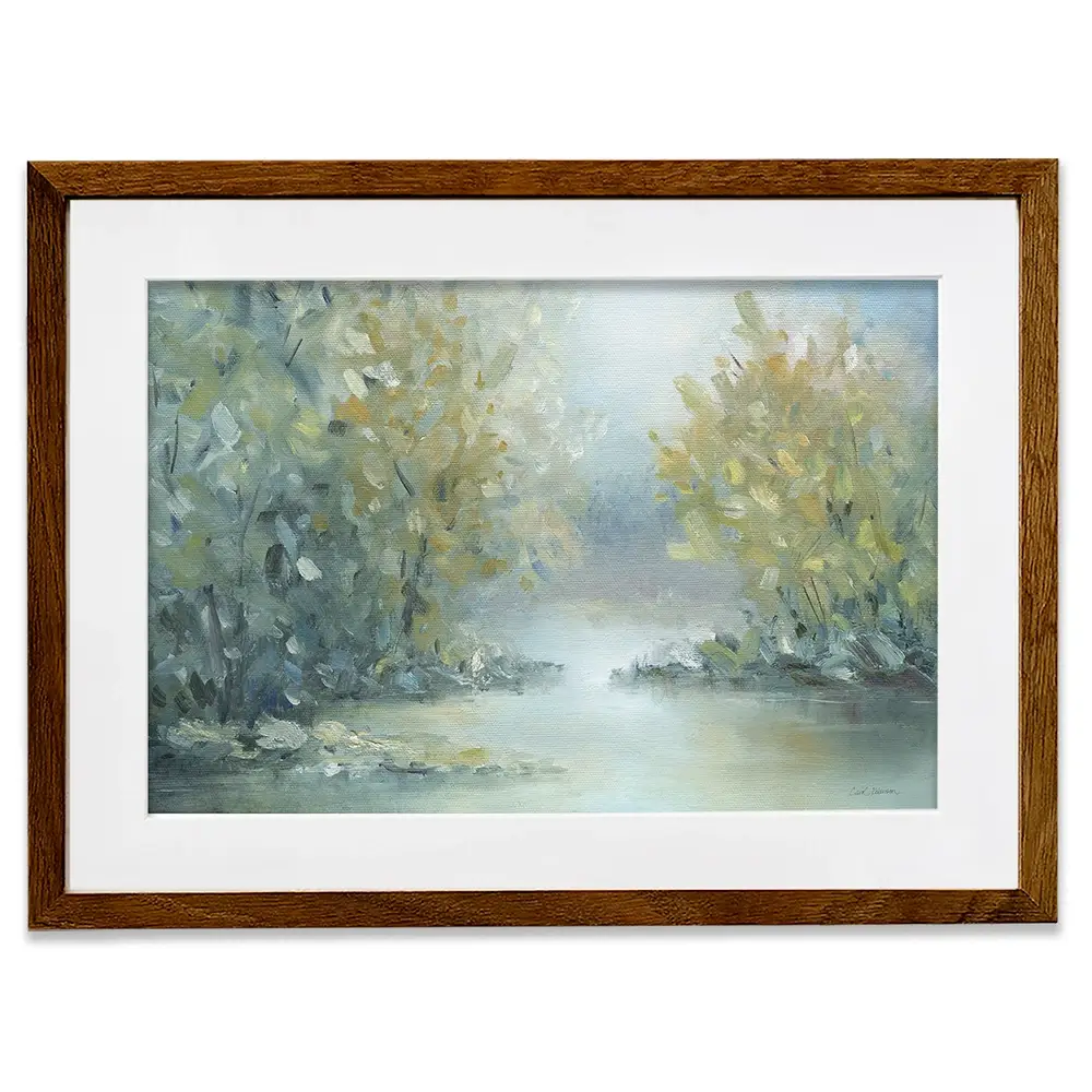 Lakeside Tranquility Framed Art Print Lakeside Tranquility Framed Art Print wall art product Carol Robinson