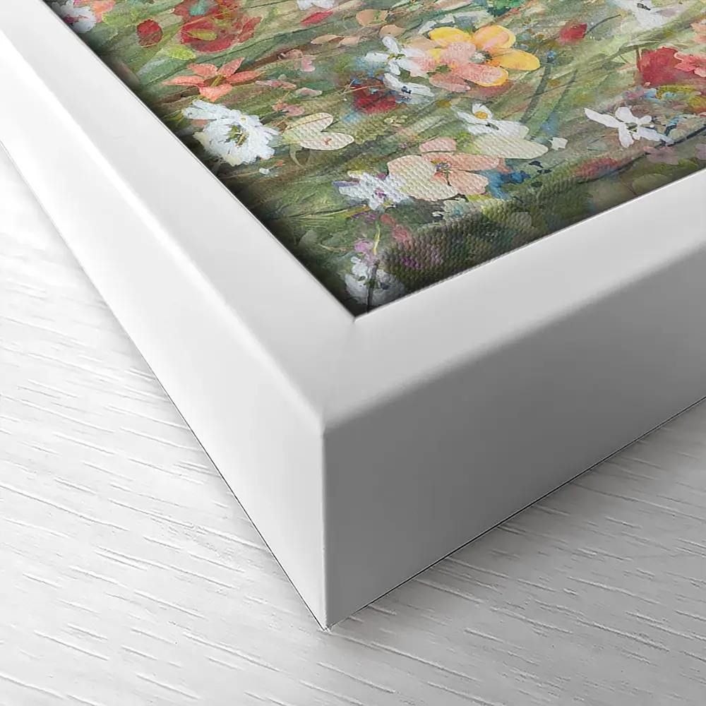 Lakeside Wildflowers Canvas Print Lakeside Wildflowers Canvas Print wall art product Carol Robinson