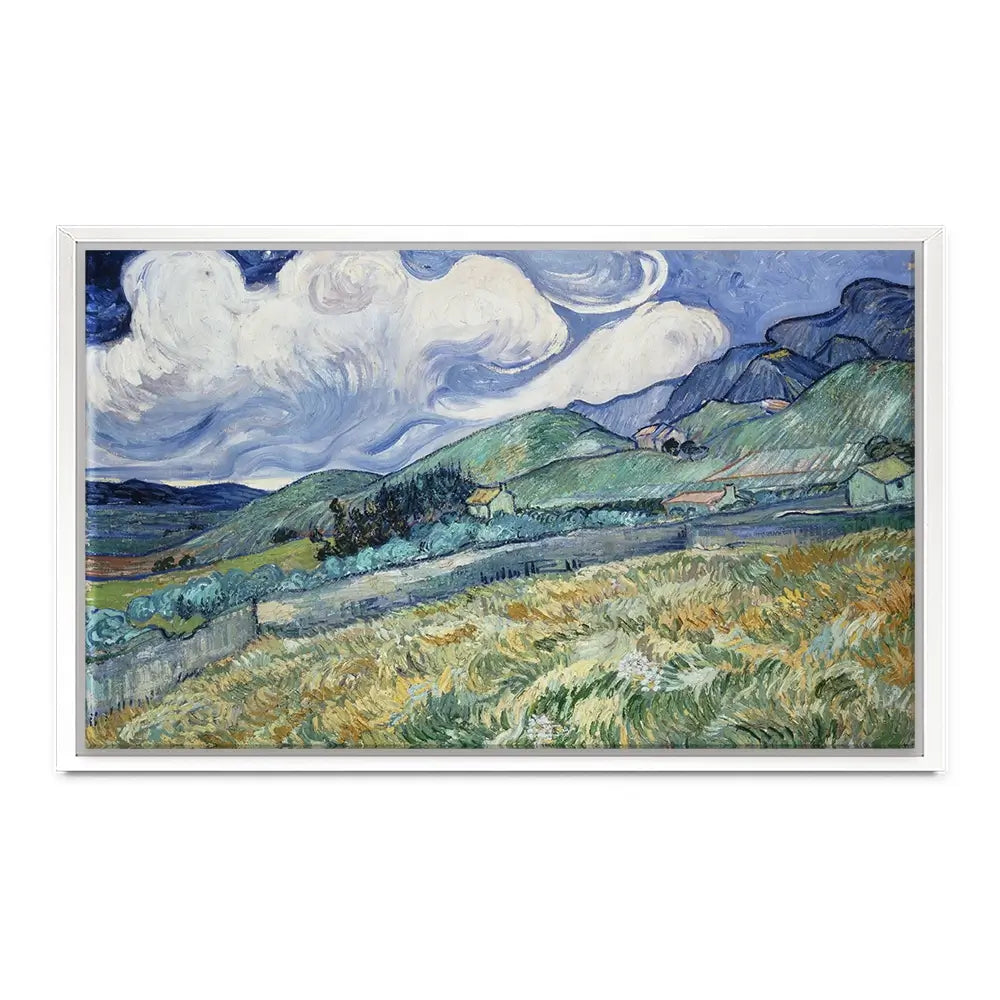 Landscape From Saint Remy Canvas Print Landscape From Saint Remy Canvas Print wall art product Vincent Van Gogh