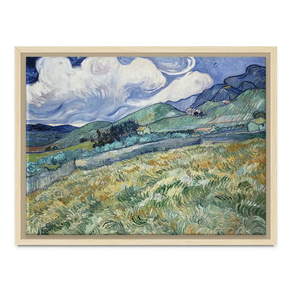 Landscape From Saint Remy Canvas Print Landscape From Saint Remy Canvas Print wall art product Vincent Van Gogh