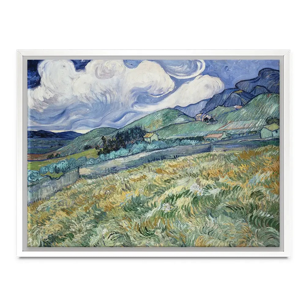 Landscape From Saint Remy Canvas Print Landscape From Saint Remy Canvas Print wall art product Vincent Van Gogh