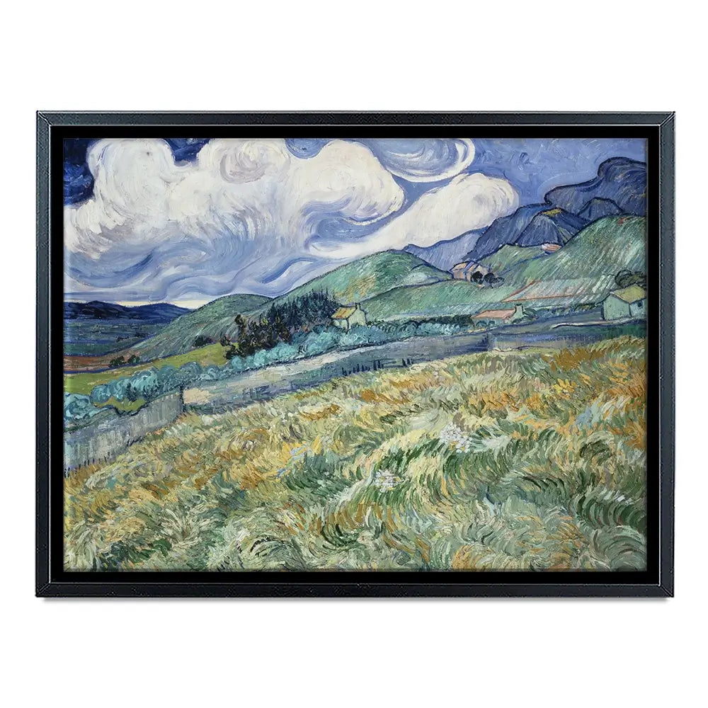 Landscape From Saint Remy Canvas Print Landscape From Saint Remy Canvas Print wall art product Vincent Van Gogh