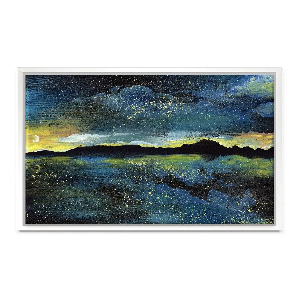 Landscape Sea At Night Oversized Canvas Print Landscape Sea At Night Oversized Canvas Print wall art product Kretsu Nataliya / Shutterstock