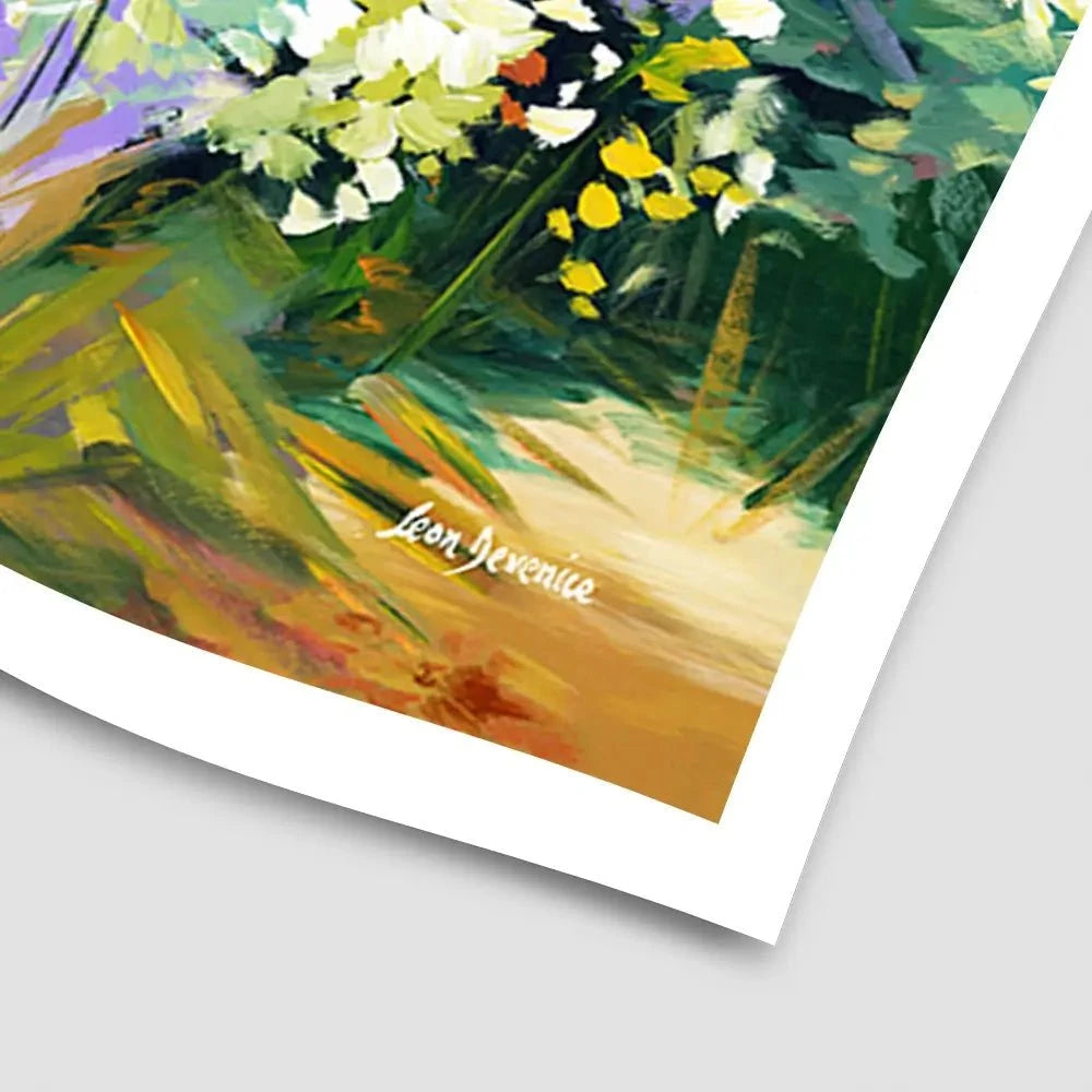 Language Of Flowers Art Print Language Of Flowers Art Print wall art product Leon Devenice