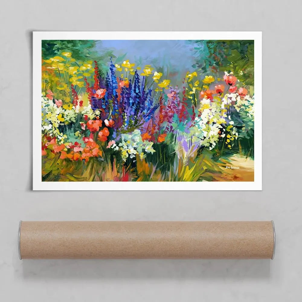 Language Of Flowers Art Print Language Of Flowers Art Print wall art product Leon Devenice