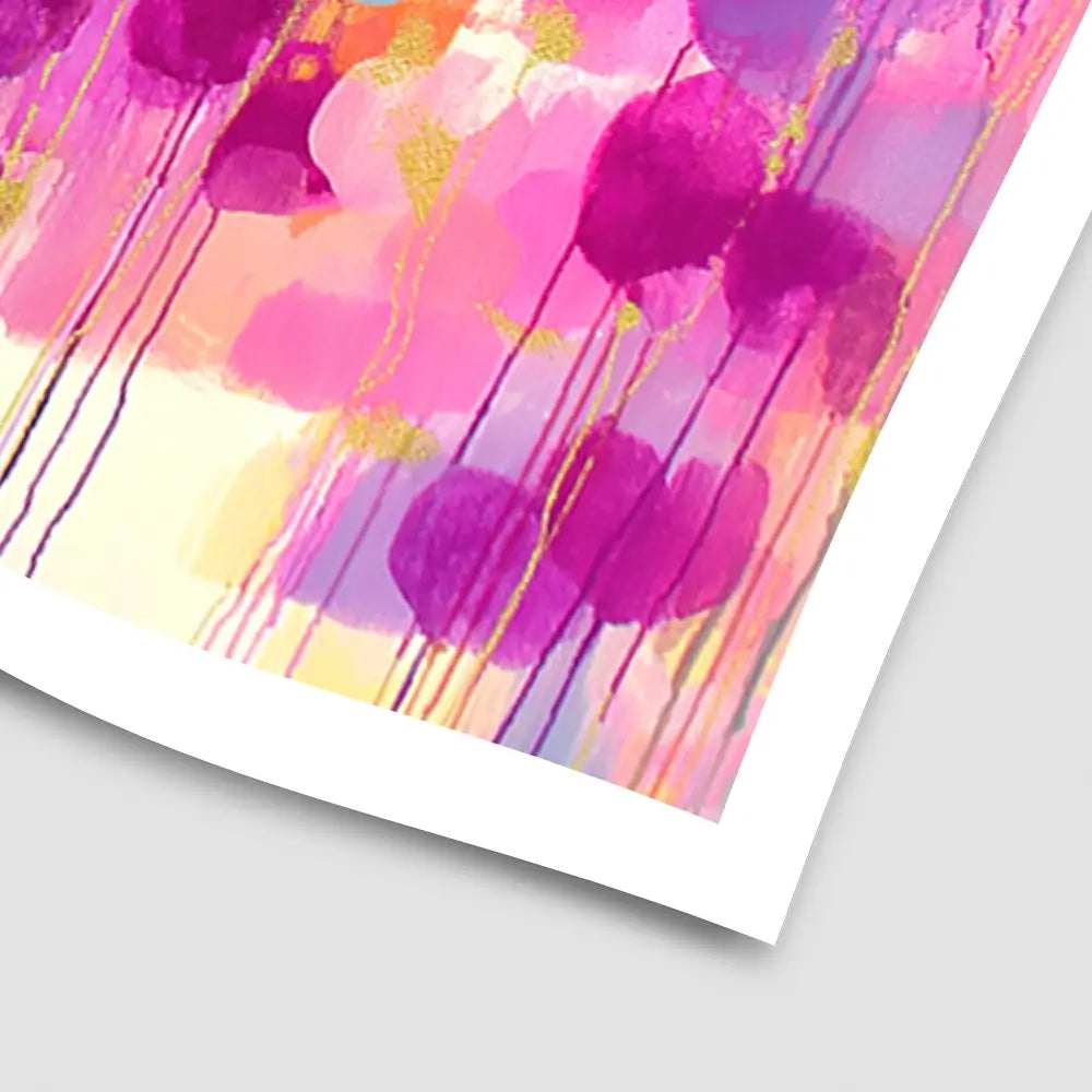 Lavender Glow At Twilight Art Print Lavender Glow At Twilight Art Print wall art product Chromatic Storm Studio