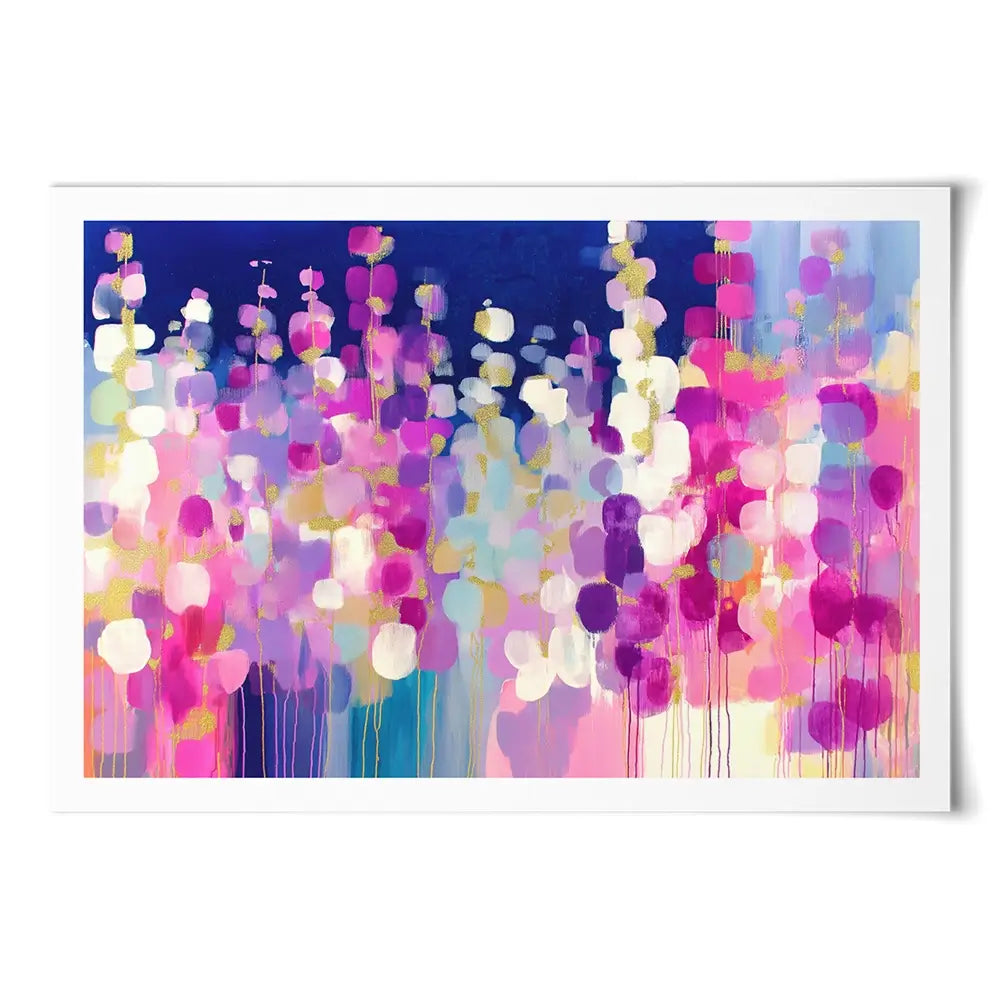 Lavender Glow At Twilight Art Print Lavender Glow At Twilight Art Print wall art product Chromatic Storm Studio