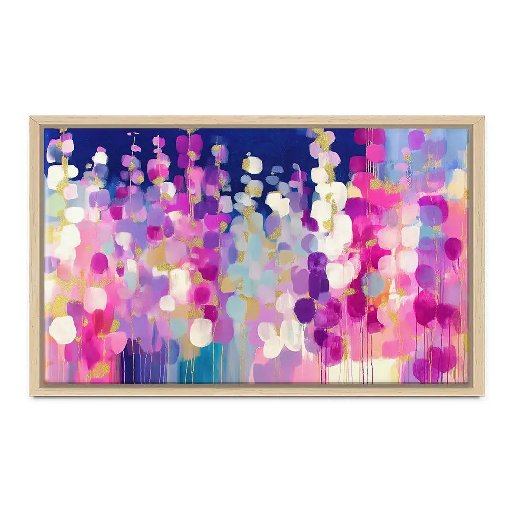 Lavender Glow At Twilight Canvas Print Lavender Glow At Twilight Canvas Print wall art product Chromatic Storm Studio