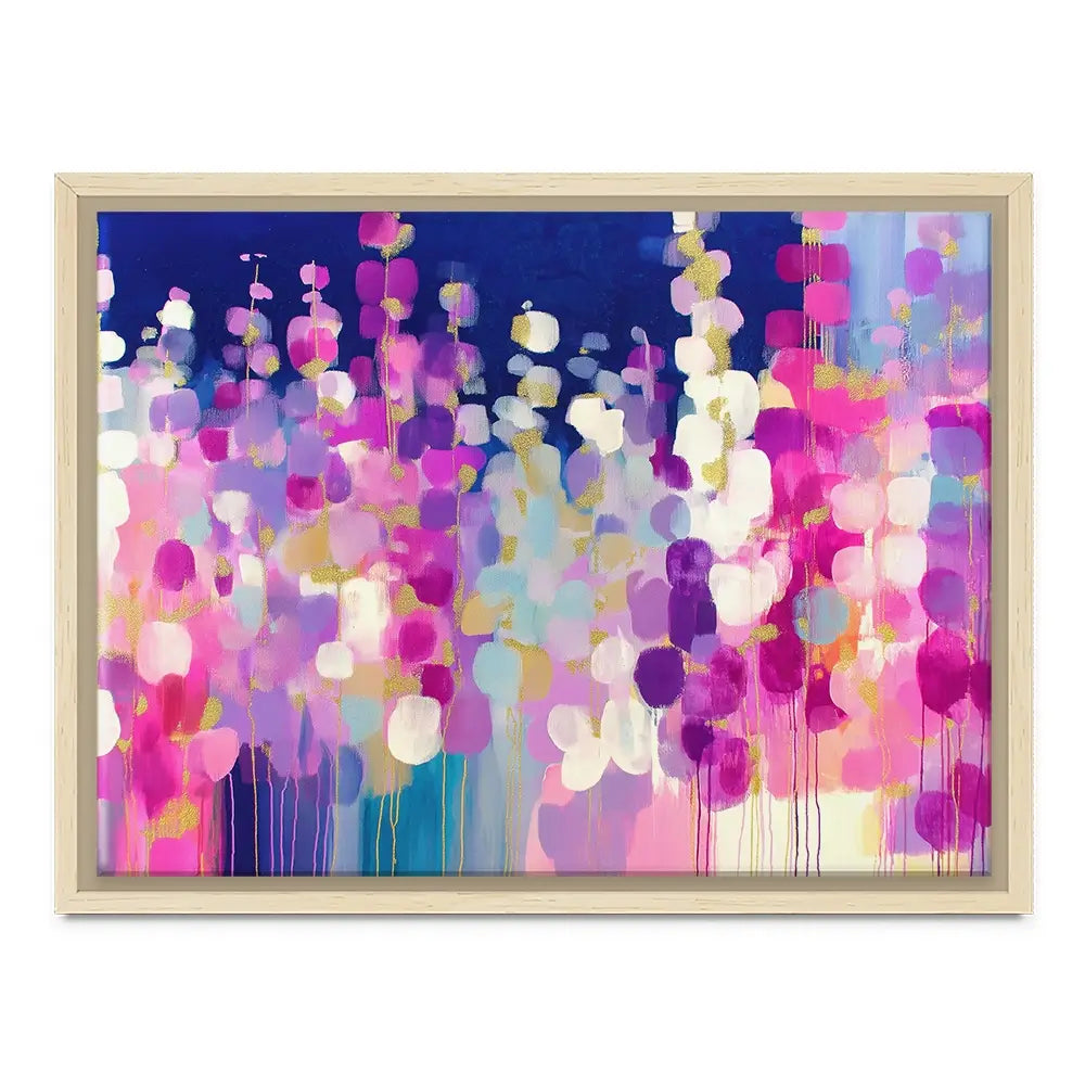 Lavender Glow At Twilight Canvas Print Lavender Glow At Twilight Canvas Print wall art product Chromatic Storm Studio