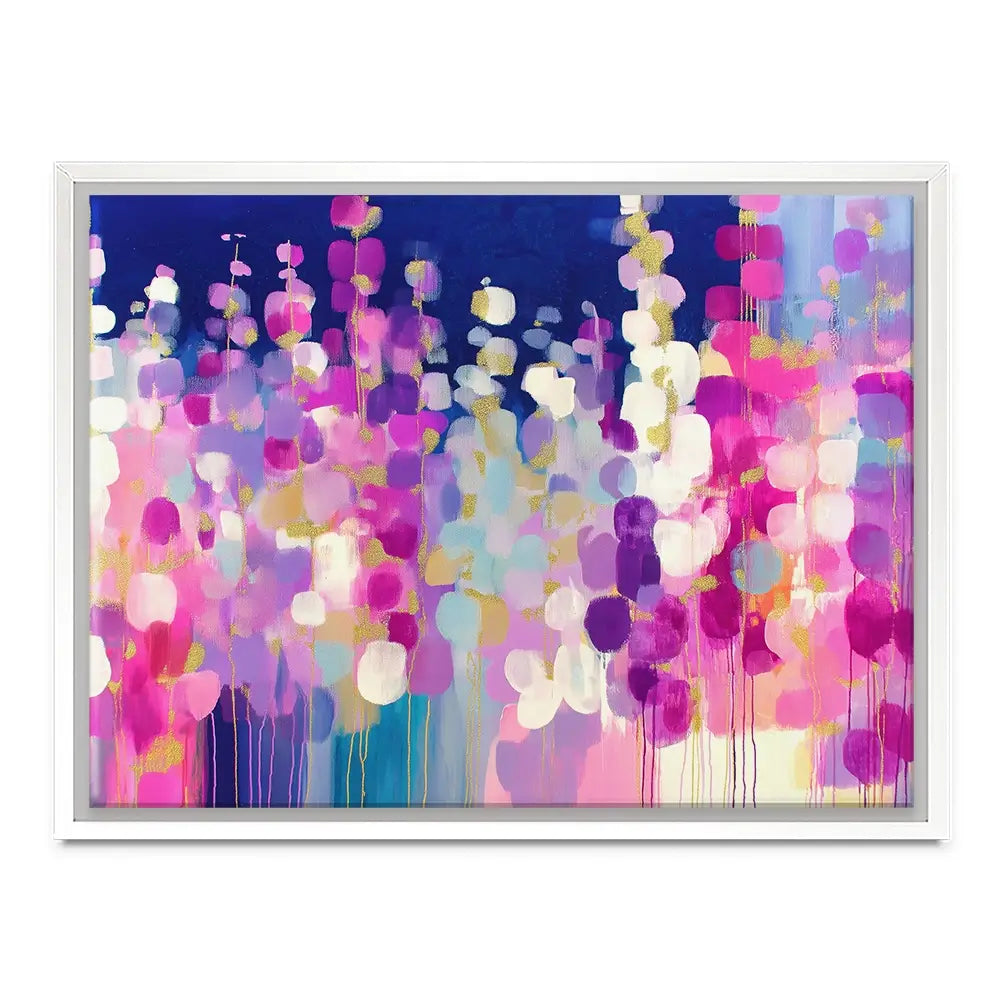 Lavender Glow At Twilight Canvas Print Lavender Glow At Twilight Canvas Print wall art product Chromatic Storm Studio