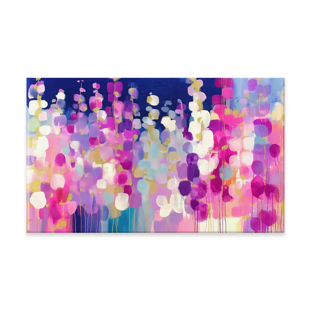 Lavender Glow At Twilight Canvas Print Lavender Glow At Twilight Canvas Print wall art product Chromatic Storm Studio
