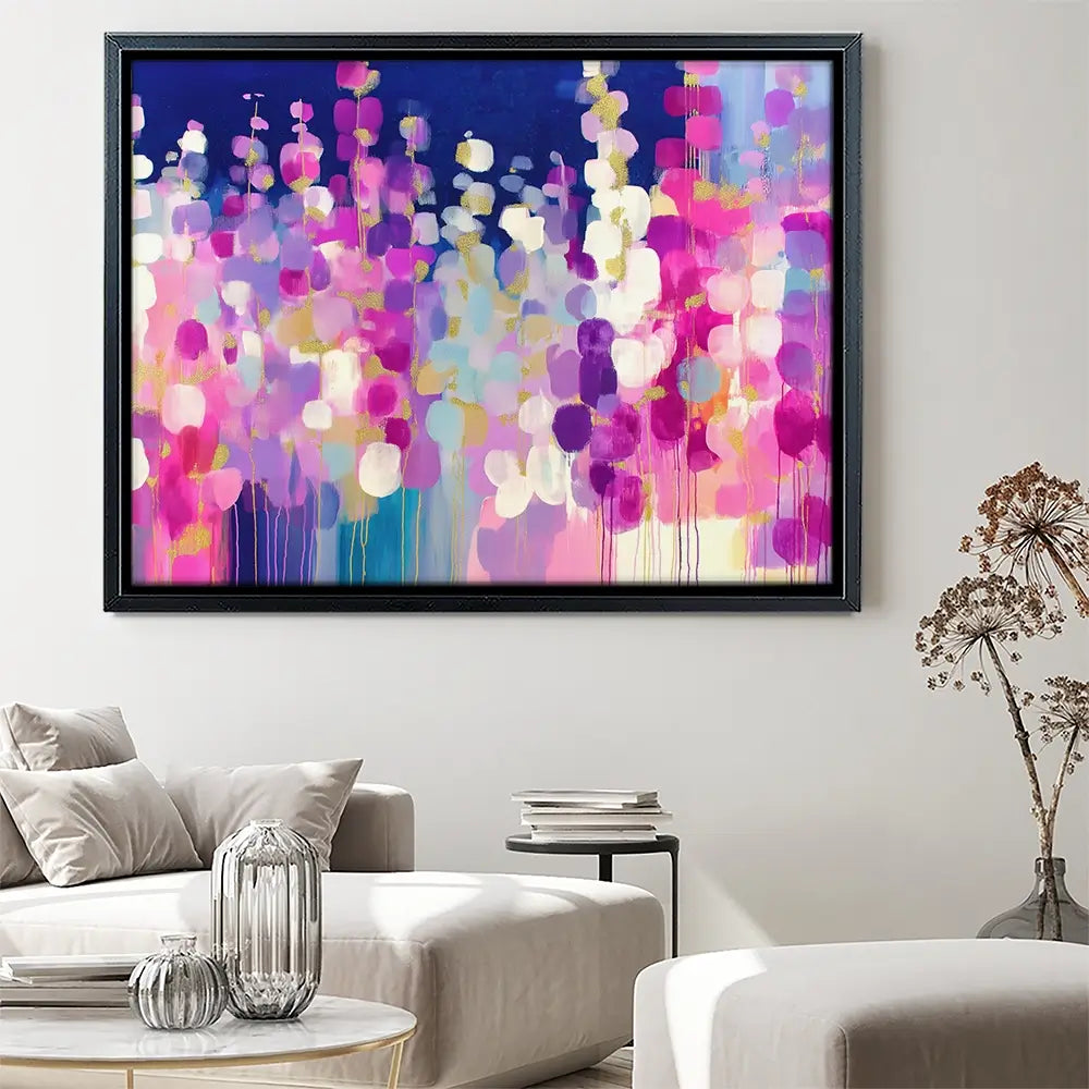 Lavender Glow At Twilight Canvas Print Lavender Glow At Twilight Canvas Print wall art product Chromatic Storm Studio