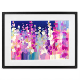Lavender Glow At Twilight Framed Art Print Lavender Glow At Twilight Framed Art Print wall art product Chromatic Storm Studio