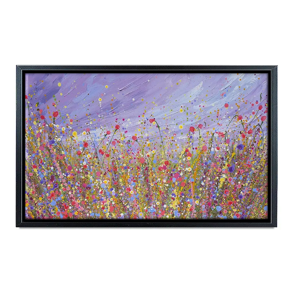 Lavender Haze Garden Canvas Print Lavender Haze Garden Canvas Print wall art product Olga Tkachyk