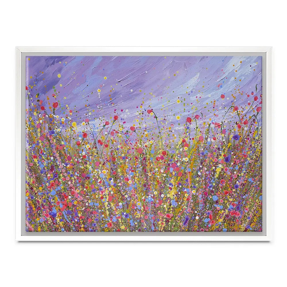 Lavender Haze Garden Canvas Print Lavender Haze Garden Canvas Print wall art product Olga Tkachyk