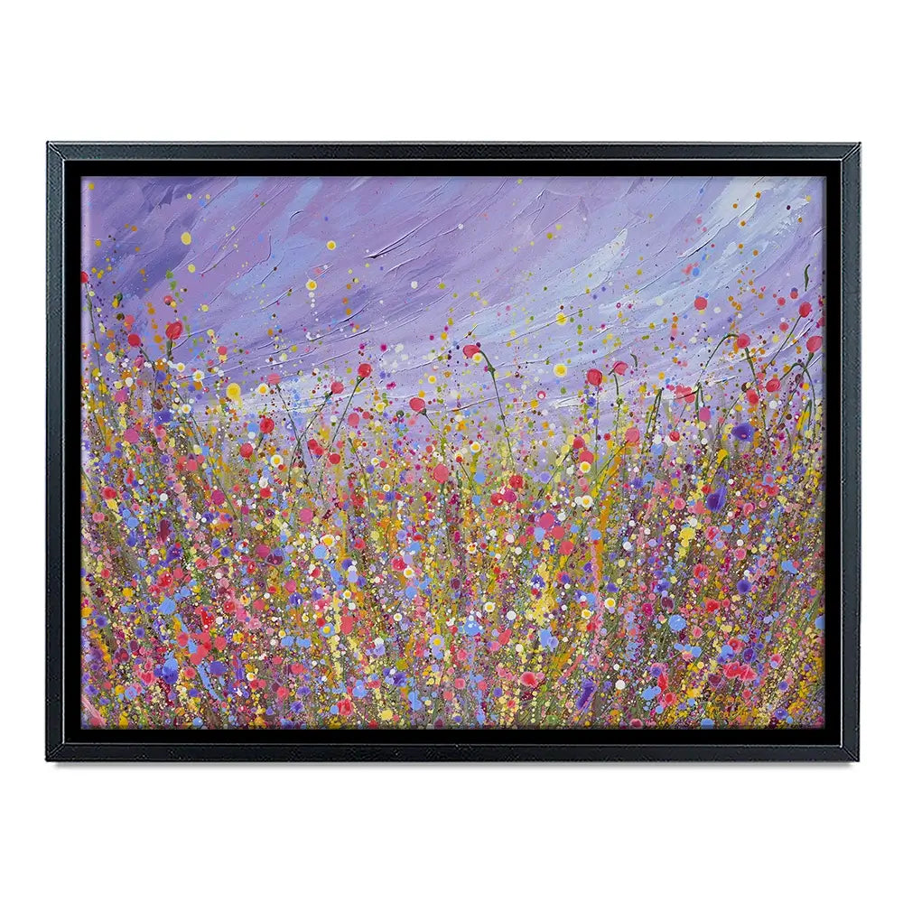 Lavender Haze Garden Canvas Print Lavender Haze Garden Canvas Print wall art product Olga Tkachyk