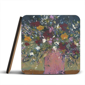 Lavish Bouquet Coaster Set Lavish Bouquet Coaster Set wall art product Carol Robinson