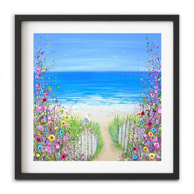 Lazy Summer Days Framed Art Print - JG Lazy Summer Days Framed Art Print - JG wall art product JGough