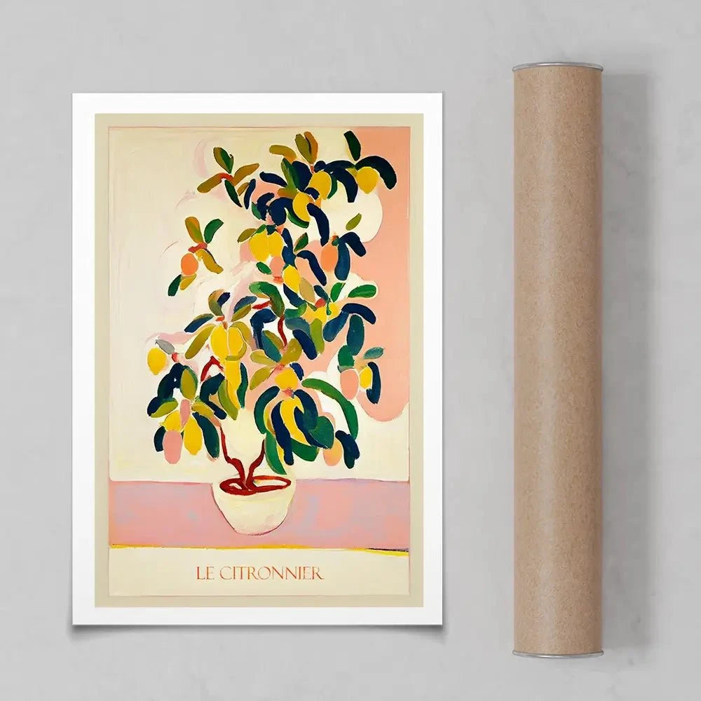Le Citronnier Art Print Le Citronnier Art Print wall art product Treechild