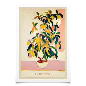 Le Citronnier Art Print Le Citronnier Art Print wall art product Treechild