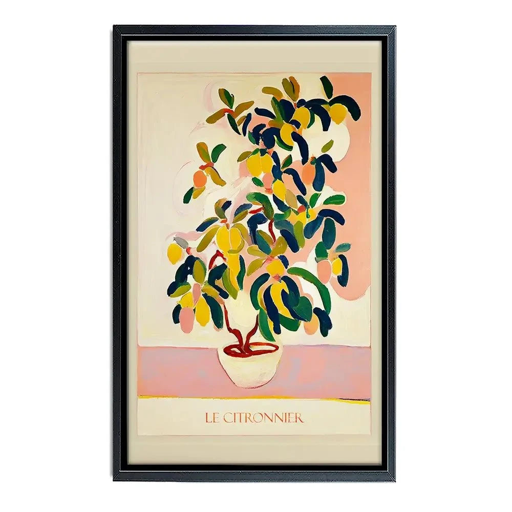 Le Citronnier Canvas Print Le Citronnier Canvas Print wall art product Treechild