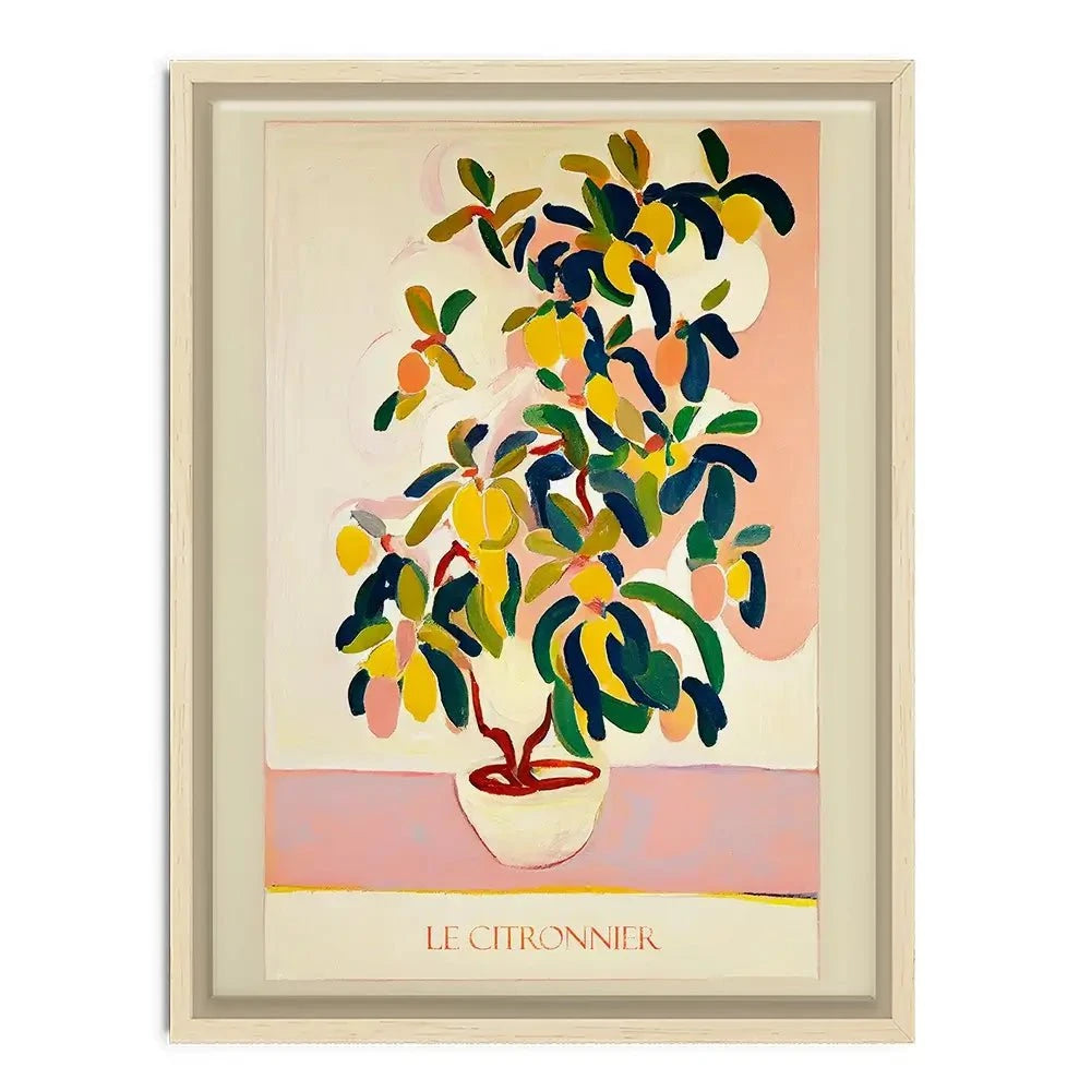 Le Citronnier Canvas Print Le Citronnier Canvas Print wall art product Treechild
