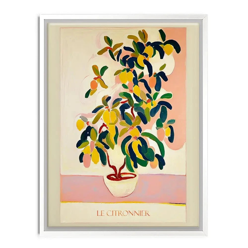 Le Citronnier Canvas Print Le Citronnier Canvas Print wall art product Treechild