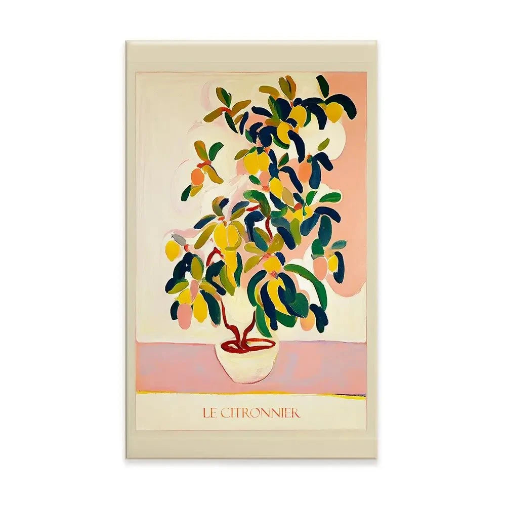 Le Citronnier Canvas Print Le Citronnier Canvas Print wall art product Treechild