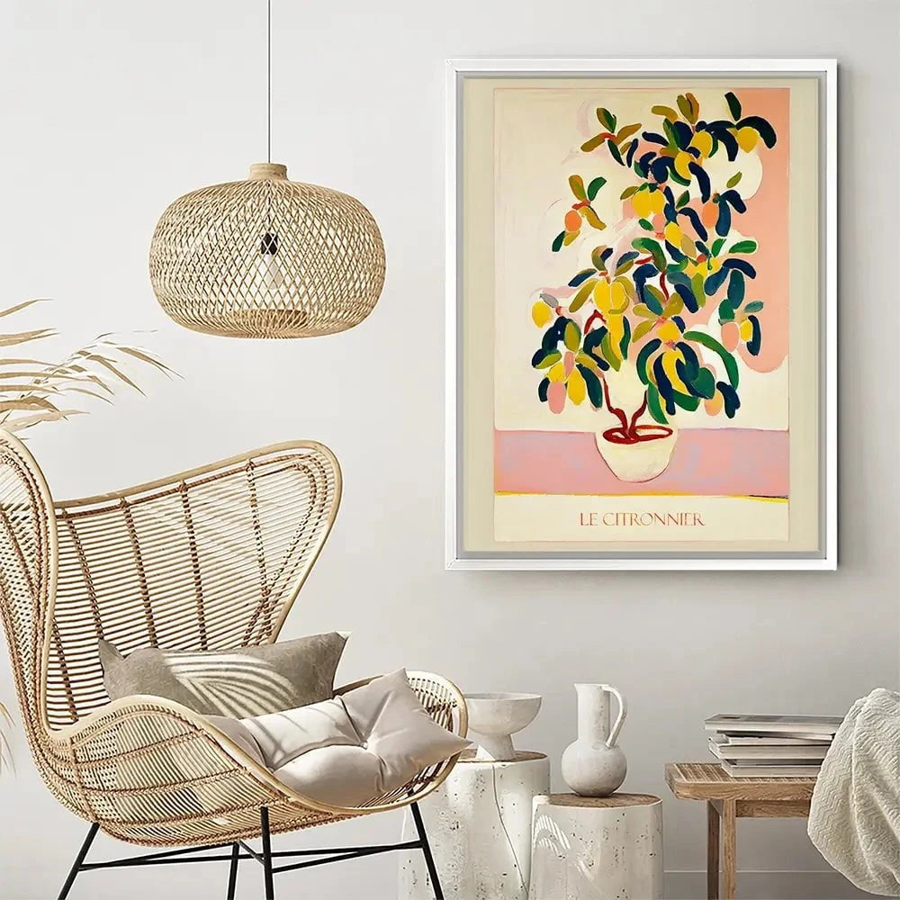 Le Citronnier Canvas Print Le Citronnier Canvas Print wall art product Treechild