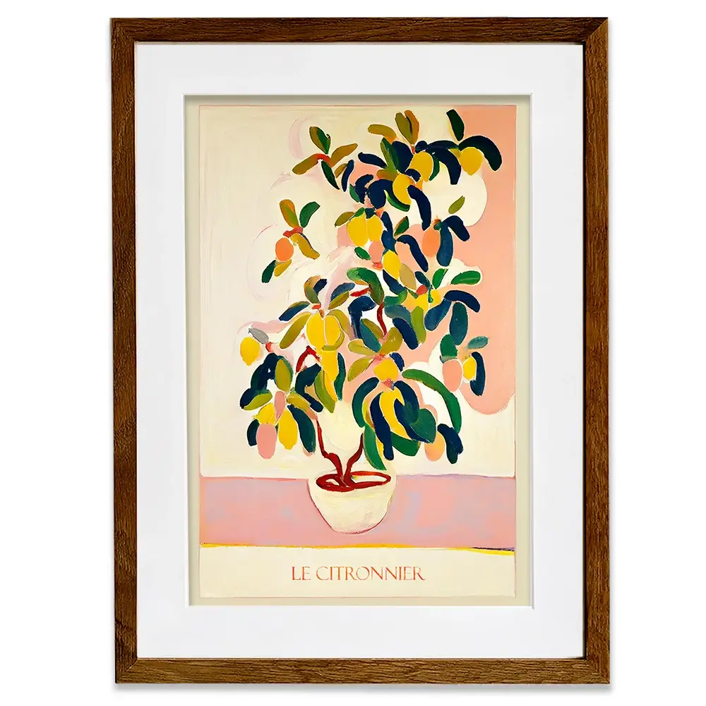 Le Citronnier Framed Art Print Le Citronnier Framed Art Print wall art product Treechild