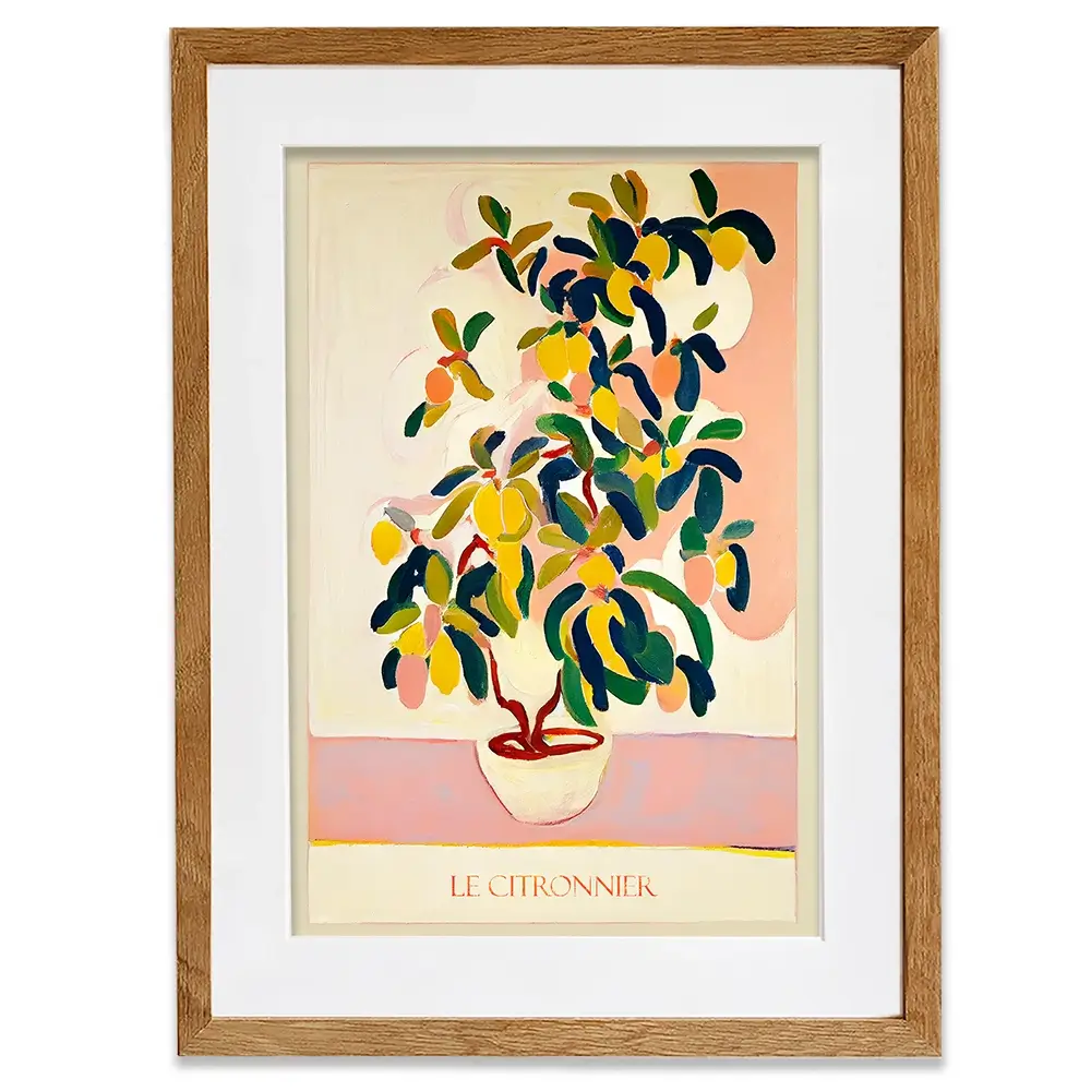 Le Citronnier Framed Art Print Le Citronnier Framed Art Print wall art product Treechild
