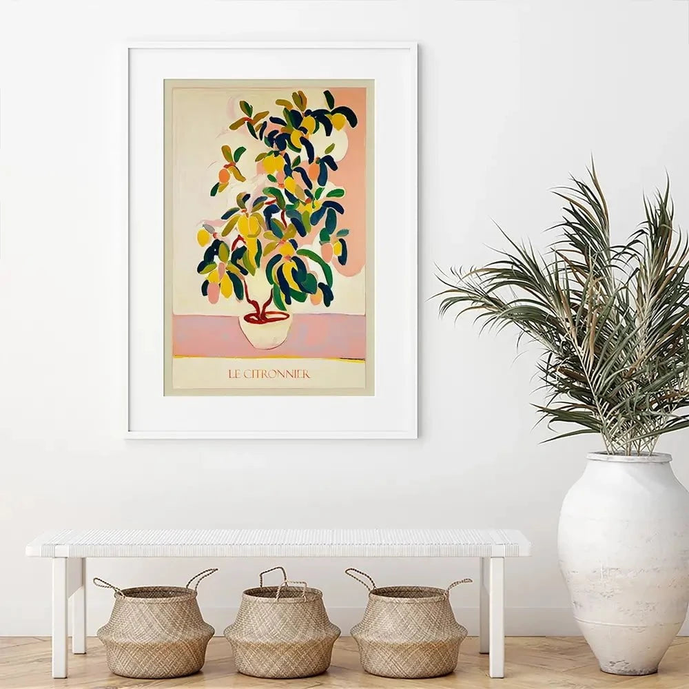 Le Citronnier Framed Art Print Le Citronnier Framed Art Print wall art product Treechild