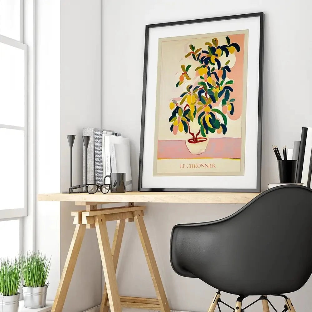 Le Citronnier Framed Art Print Le Citronnier Framed Art Print wall art product Treechild