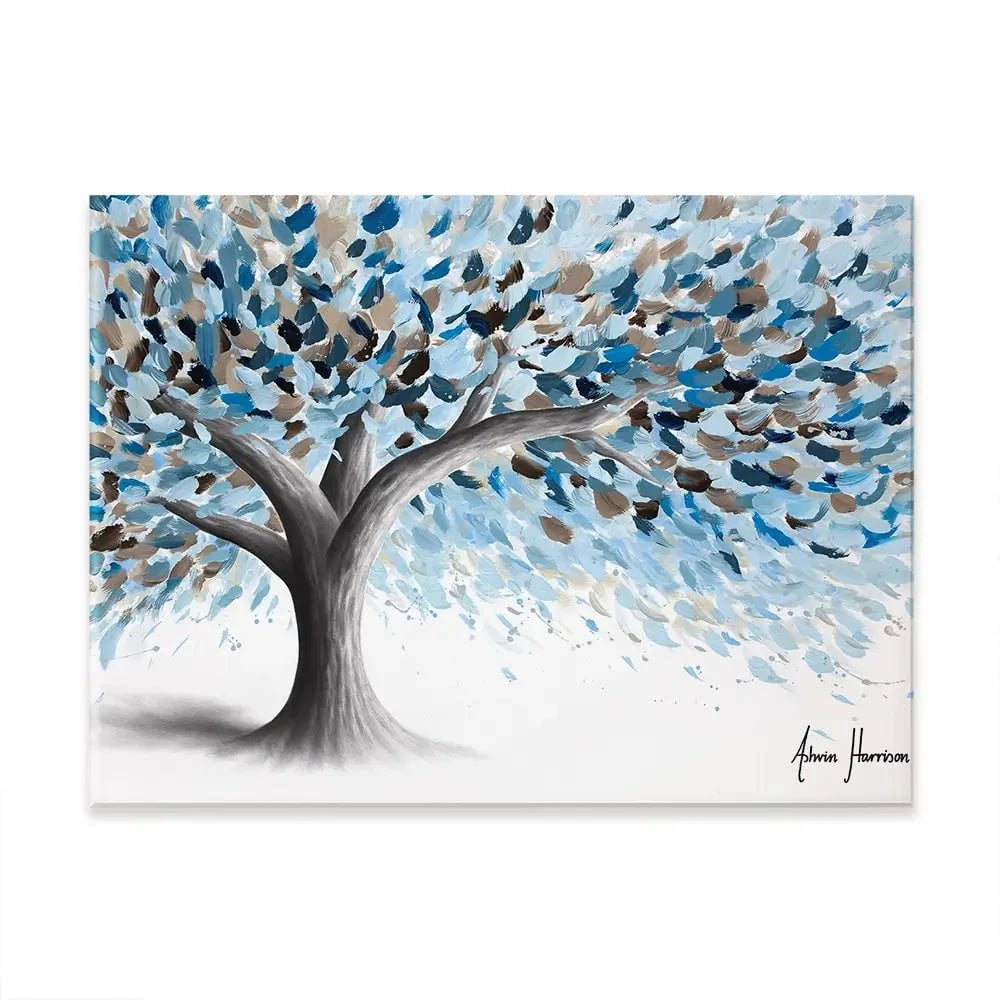 Leafy Lake Tree Canvas Print Leafy Lake Tree Canvas Print wall art product Ashvin Harrison