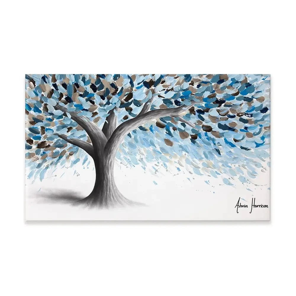 Leafy Lake Tree Canvas Print Leafy Lake Tree Canvas Print wall art product Ashvin Harrison