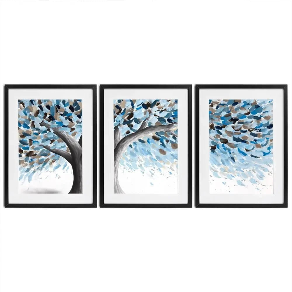 Leafy Lake Tree Framed Art Print Trio Leafy Lake Tree Framed Art Print Trio wall art product Ashvin Harrison