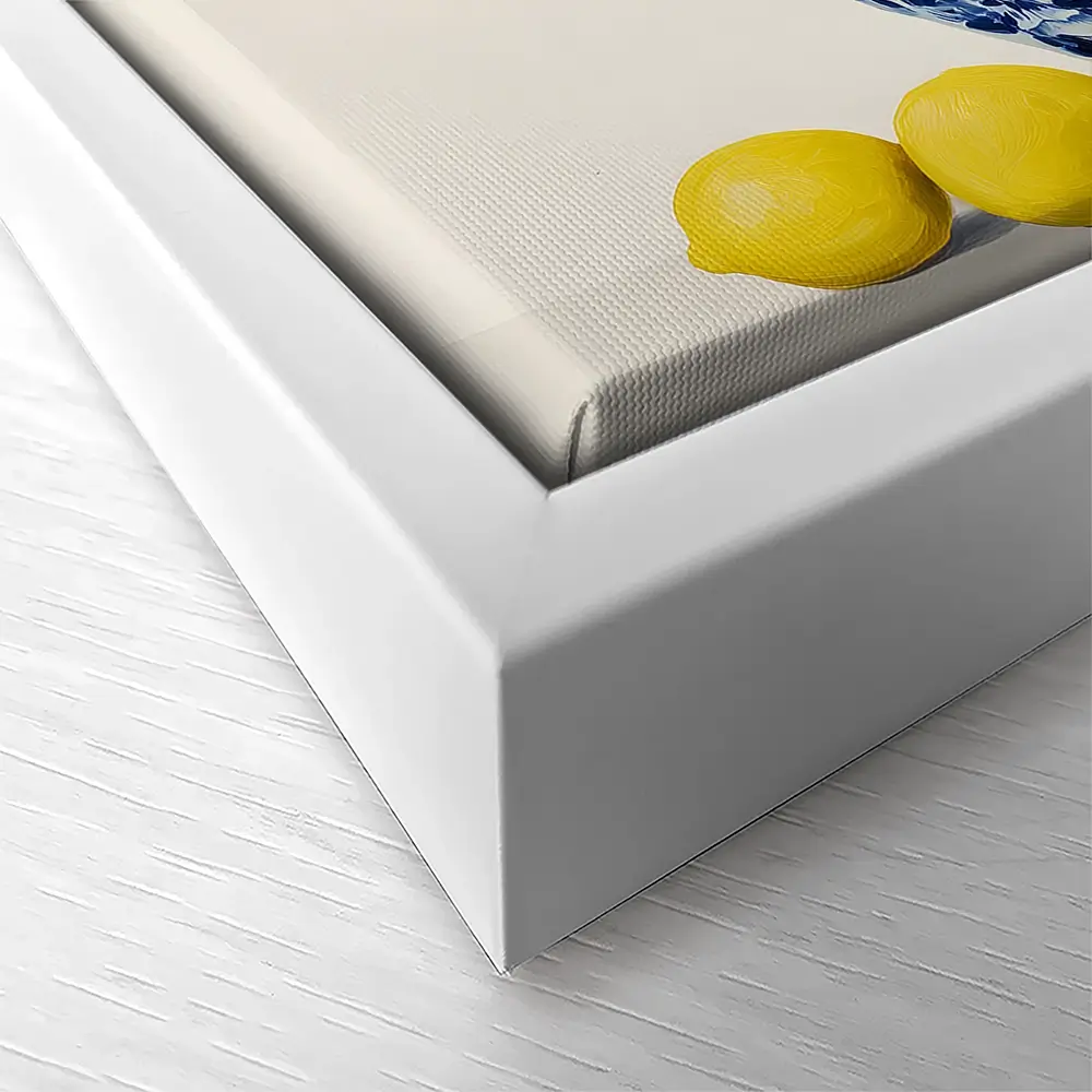 Lemon Vase Canvas Print Lemon Vase Canvas Print wall art product IAmHomeStudio