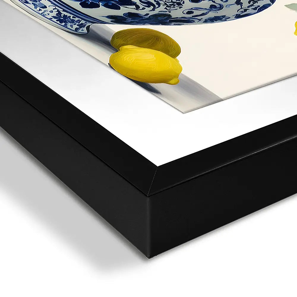 Lemon Vase Framed Art Print Lemon Vase Framed Art Print wall art product IAmHomeStudio