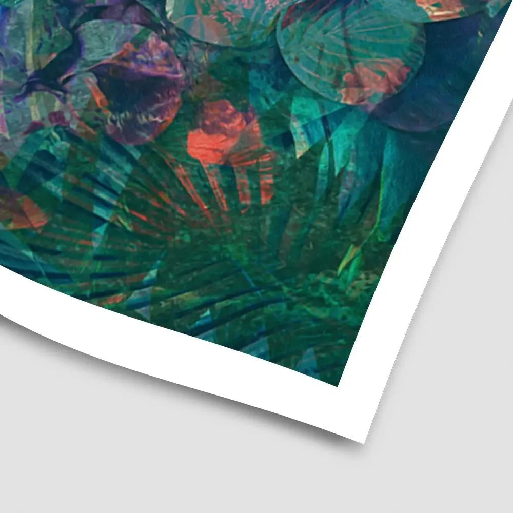 Leopard In The Jungle Art Print Leopard In The Jungle Art Print wall art product Sarah Manovski