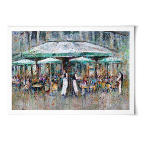 Les Deux Margots Art Print Les Deux Margots Art Print wall art product Studio Paint-Ing