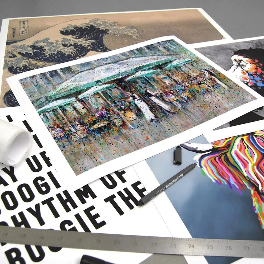 Les Deux Margots Art Print Les Deux Margots Art Print wall art product Studio Paint-Ing