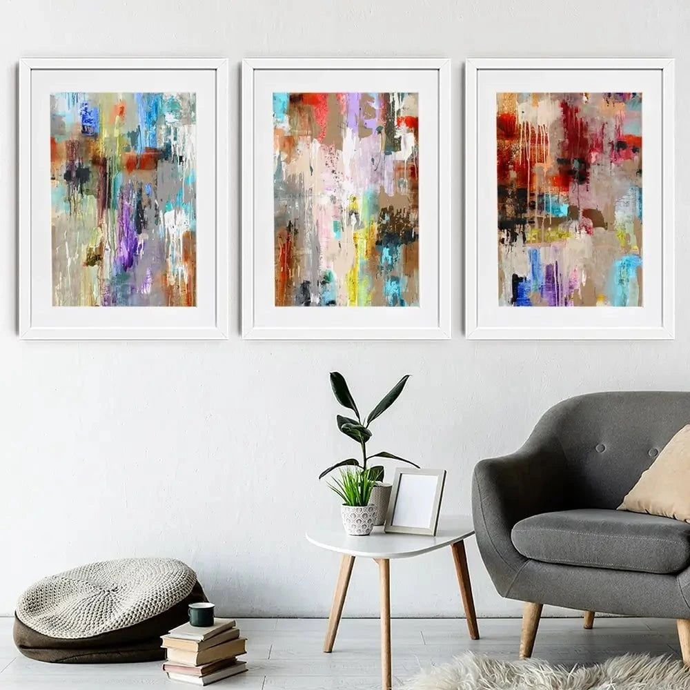 Let It Be Framed Art Print Trio Let It Be Framed Art Print Trio wall art product Studio Paint-Ing