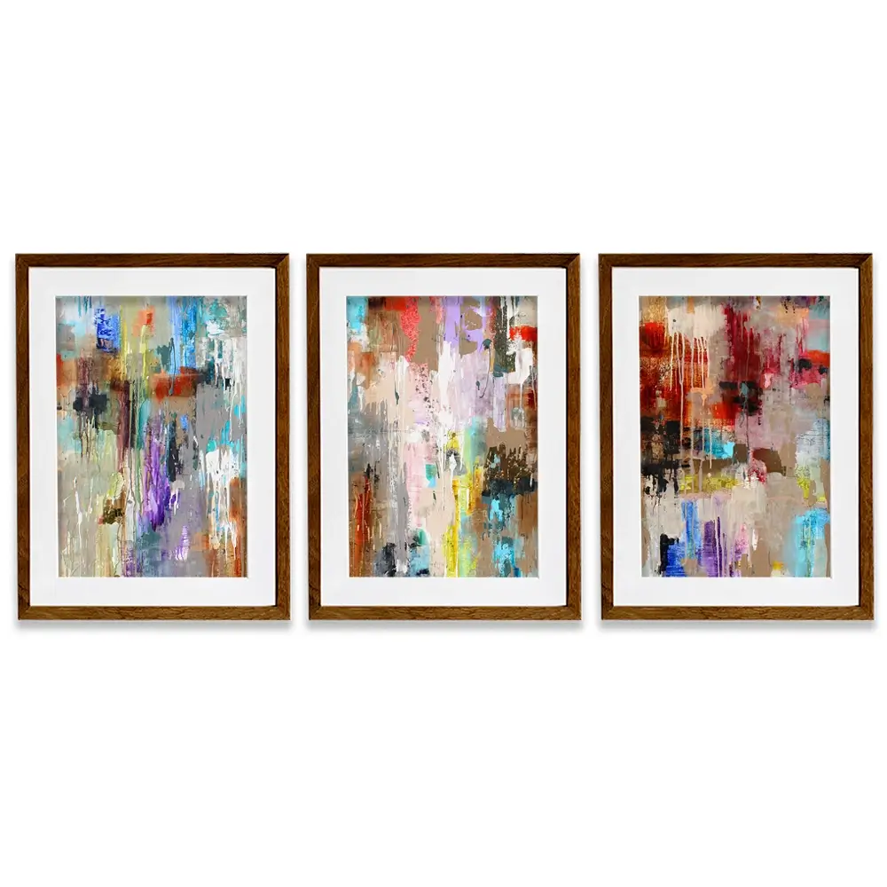 Let It Be Framed Art Print Trio Let It Be Framed Art Print Trio wall art product Studio Paint-Ing