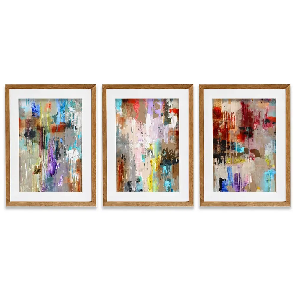 Let It Be Framed Art Print Trio Let It Be Framed Art Print Trio wall art product Studio Paint-Ing