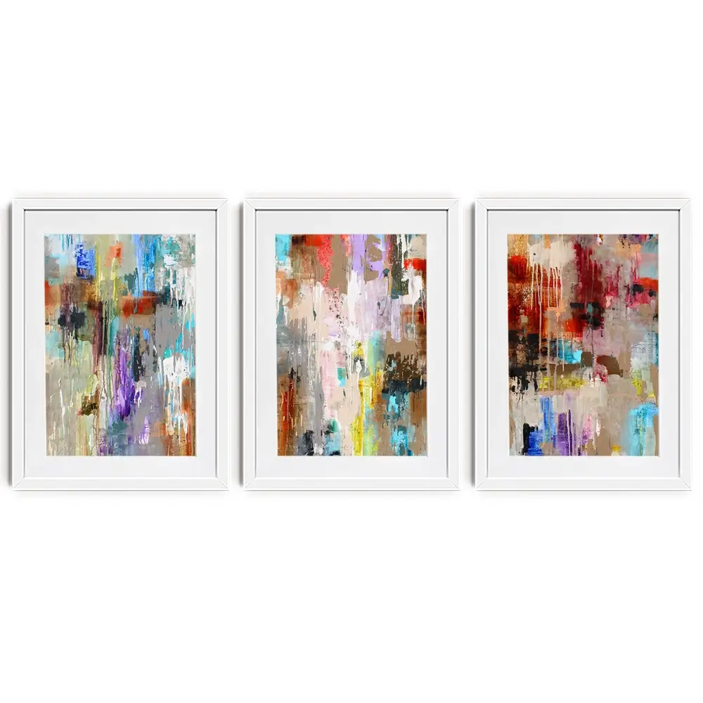 Let It Be Framed Art Print Trio Let It Be Framed Art Print Trio wall art product Studio Paint-Ing