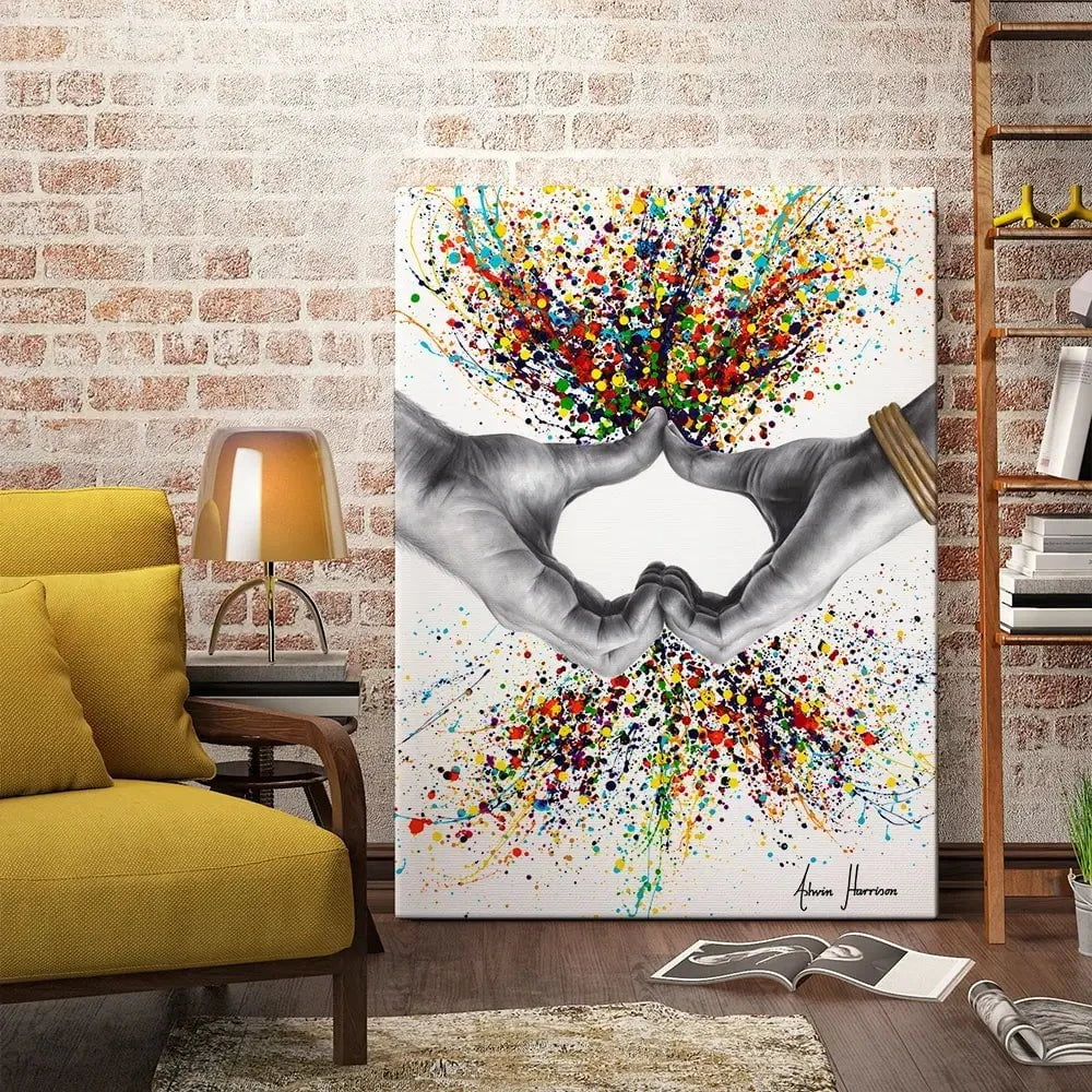 Let's Go Together Canvas Print Let's Go Together Canvas Print wall art product Ashvin Harrison