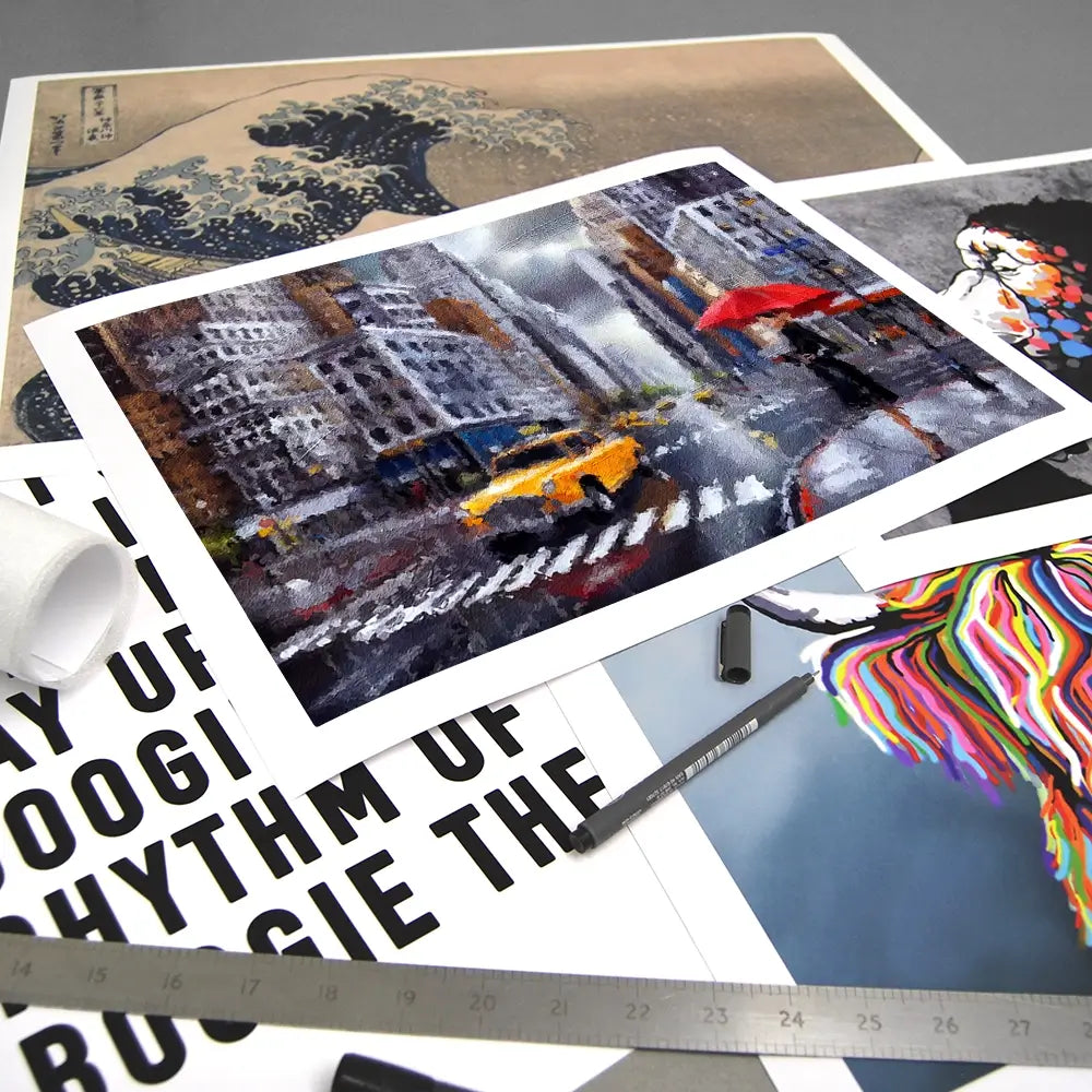 Life In The City Art Print Life In The City Art Print wall art product Art Print Shop