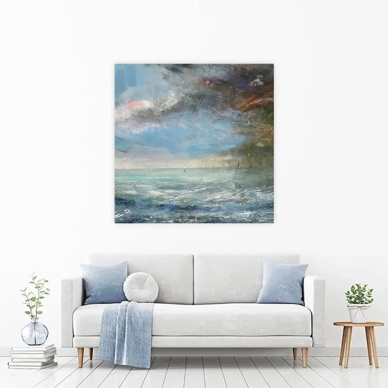 Light And Dark Sea Canvas Print Light And Dark Sea Canvas Print wall art product Craig Askew