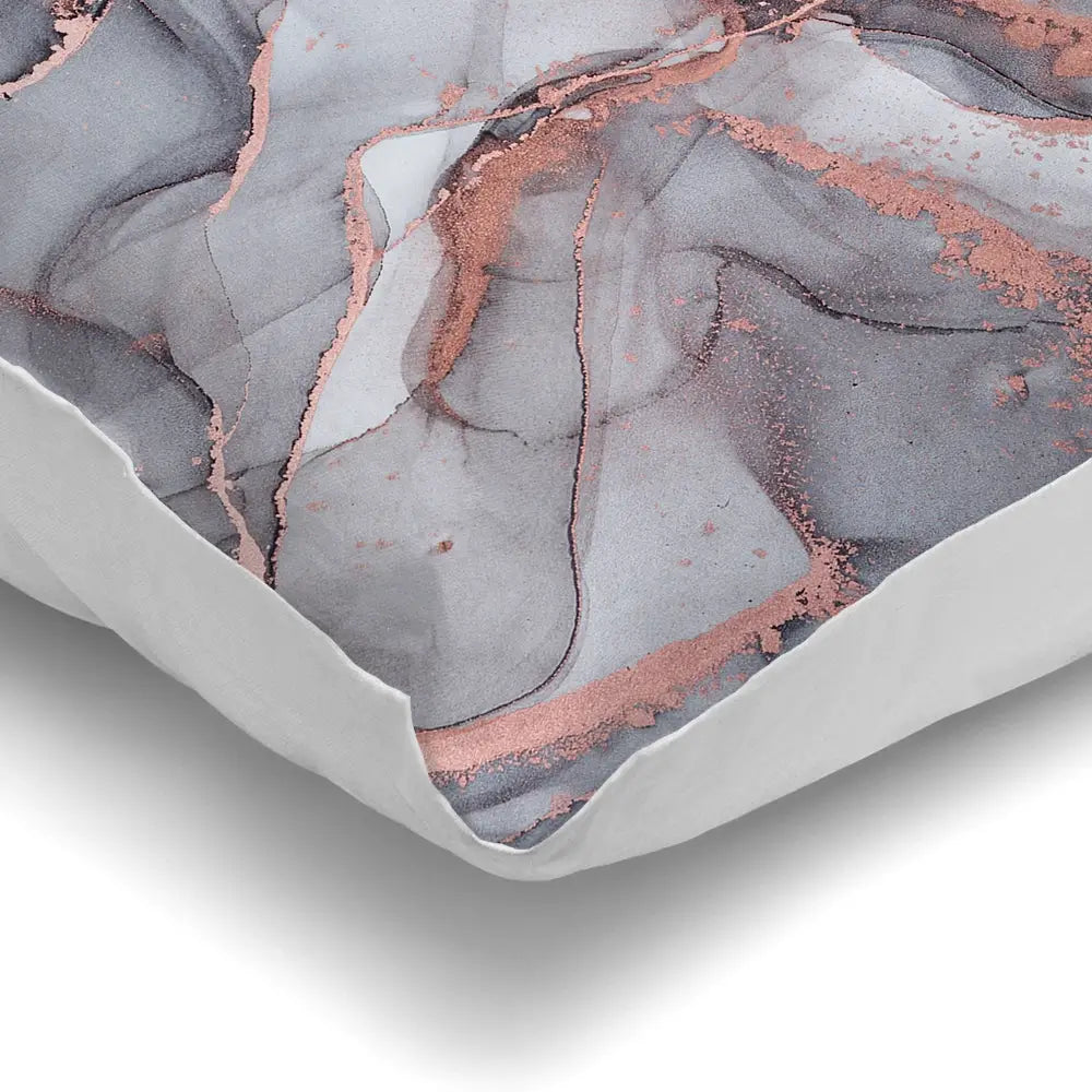 Light Grey Marble Cushion Light Grey Marble Cushion wall art product Art Print Shop