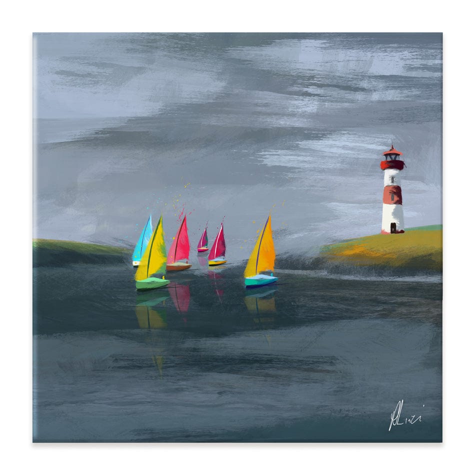 Lighthouse Canvas Print wall art product Aimee Linzi